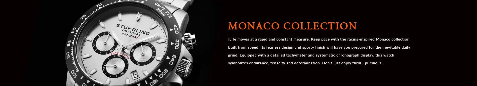 Montre discount stuhrling monaco