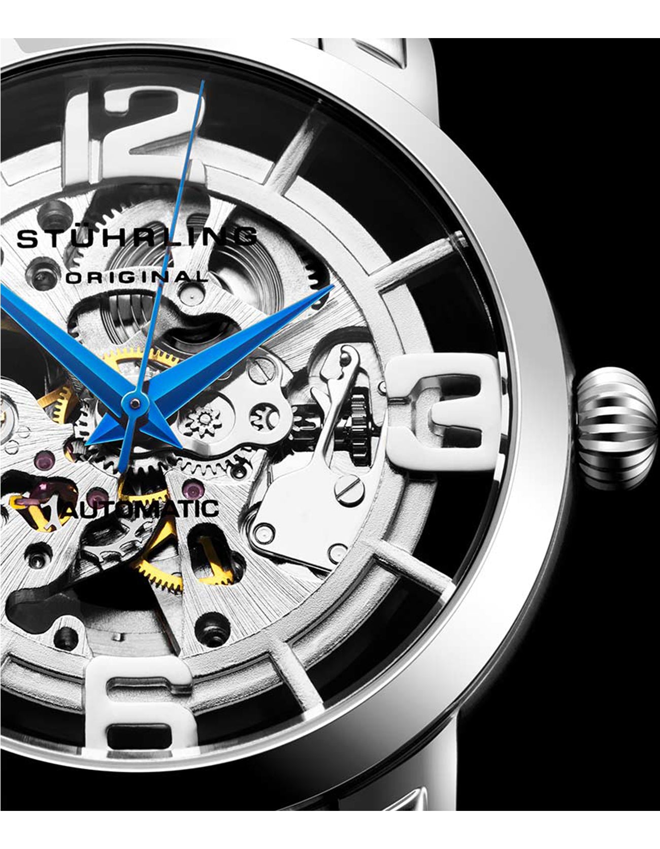 Winchester 44 Elite 165B2B.33112 Automatic 44mm Skeleton