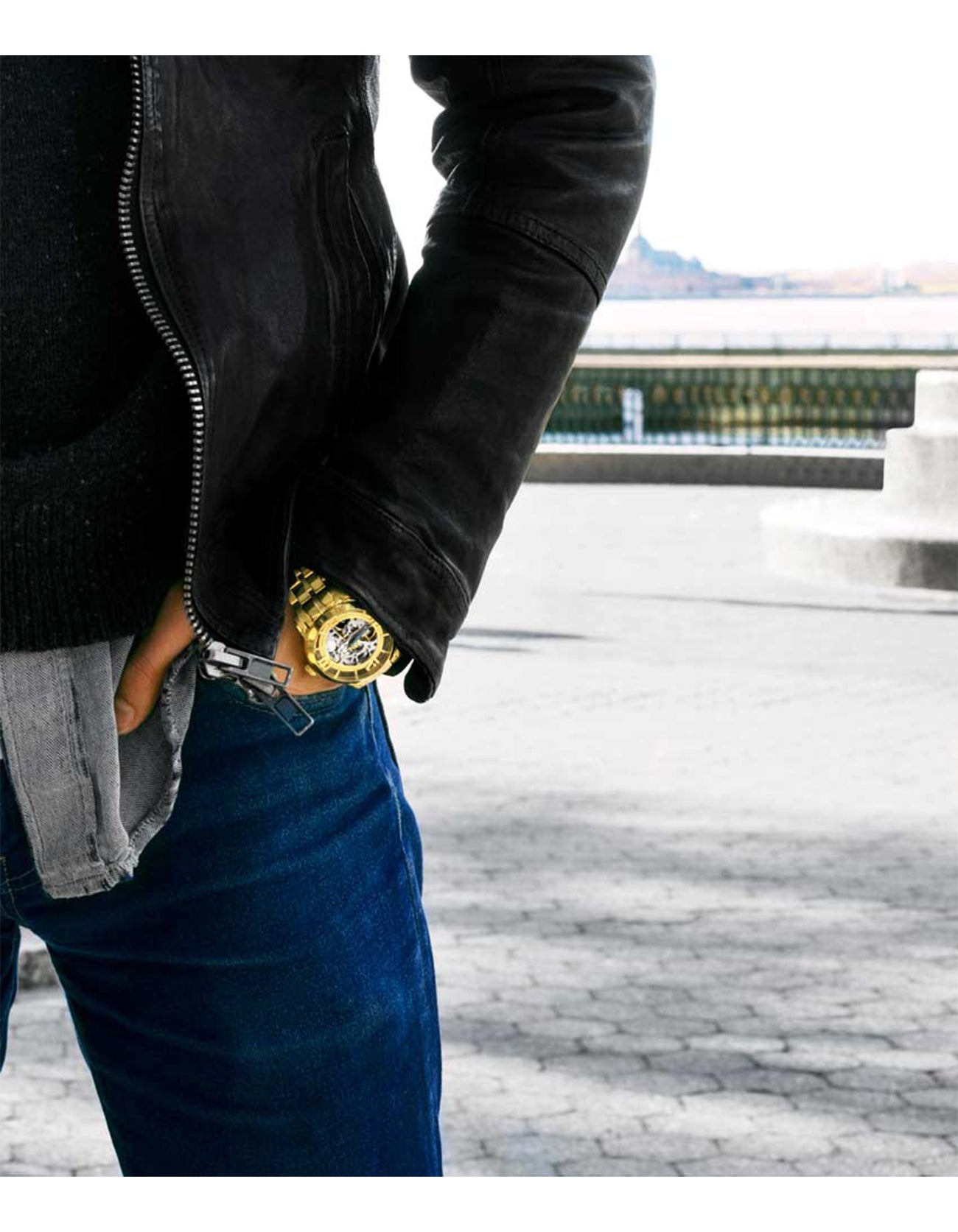 Winchester 44 Elite 165B2B.333331 Automatic 44mm Skeleton