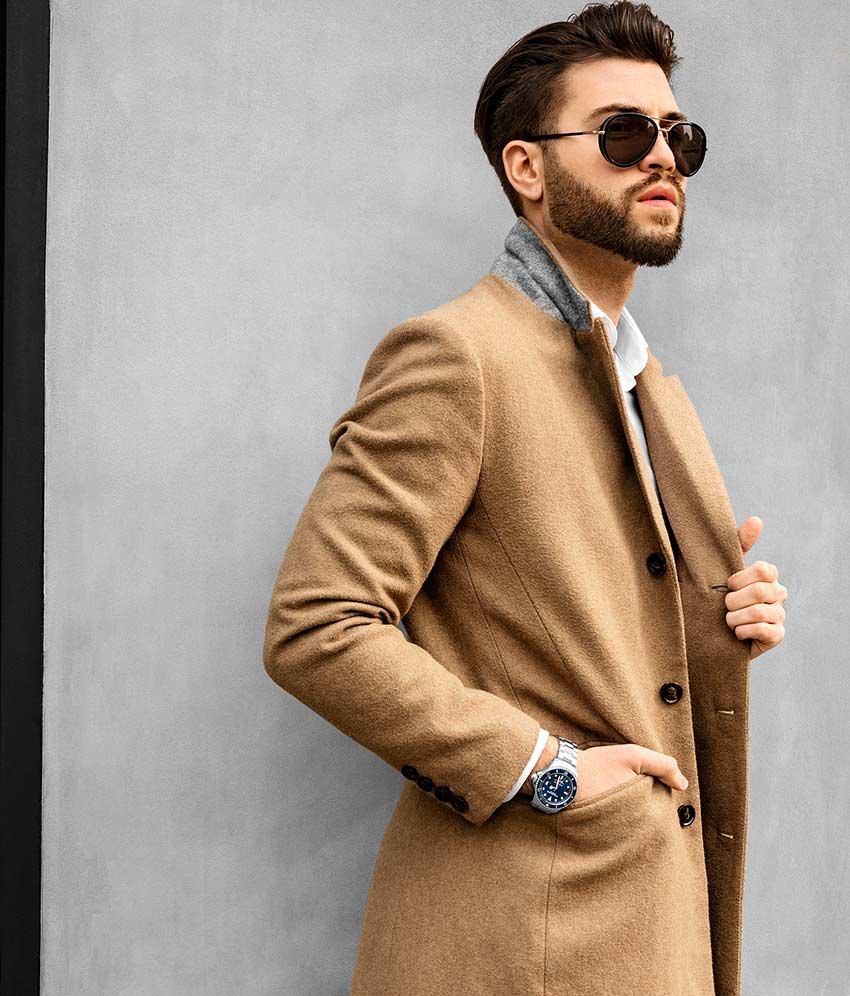 Swiss Automatic Depthmaster 883.02 Blue Dial Stainless Steel Watch