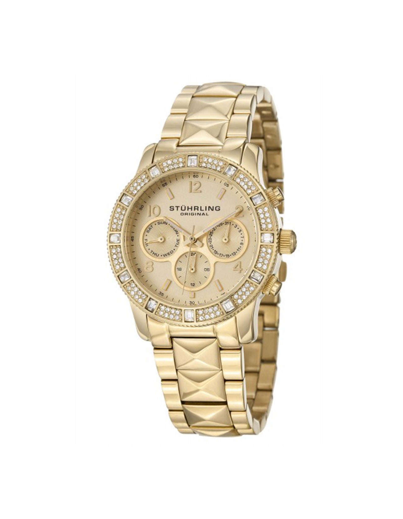 Women's Nobilis 697.02 Quartz Classic Stainless Steel Gold Tone Watch